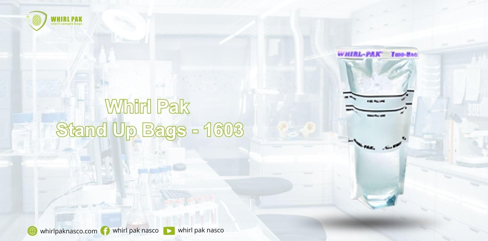 whirl pak stand up bags